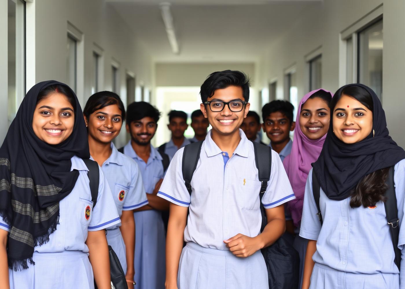 Students at Meridian
